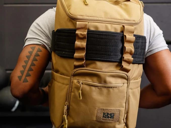 King Kong CORE25 Backpack Desert worn