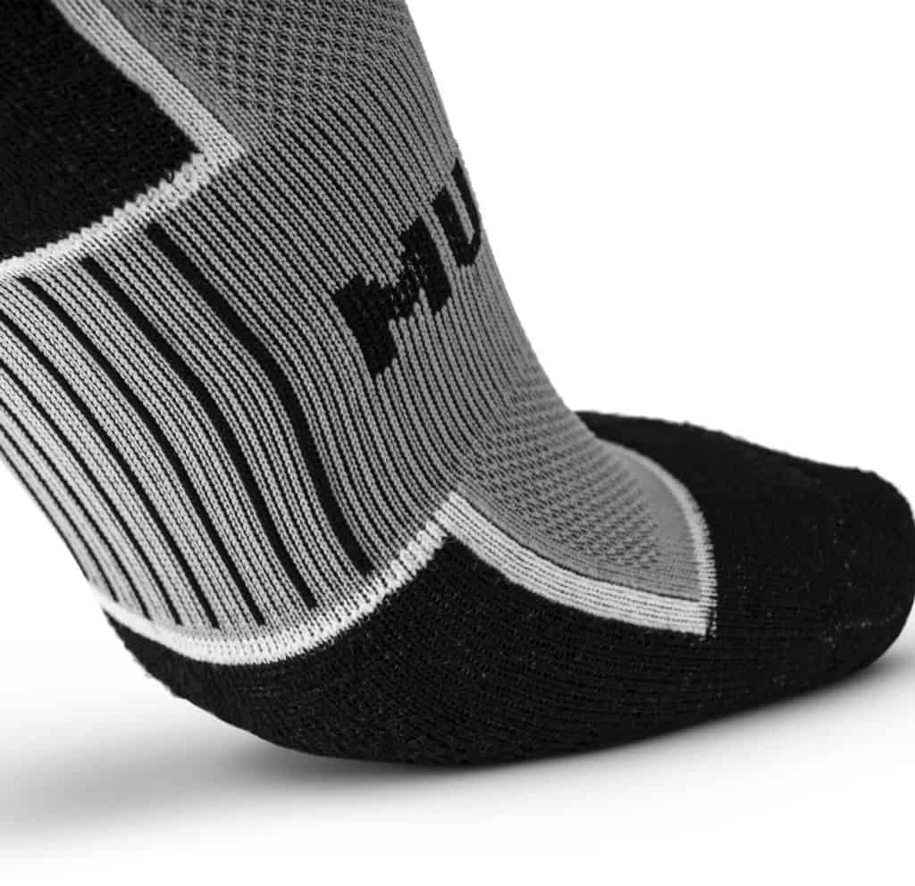 MudGear Ruck Sock Gray Black close up