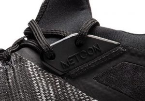 Eyestay of the Nike Metcon Flyknit 3 - integrates with the laces to lock in the heel.