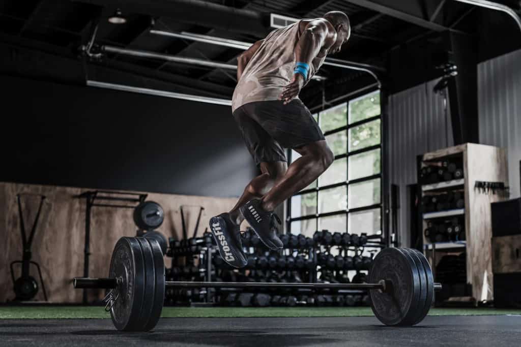 NOBULL CrossFit Trainer Plus with an athlete 2