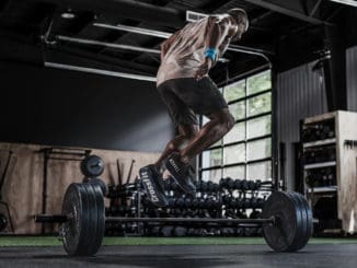 NOBULL CrossFit Trainer Plus with an athlete 2