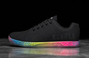 NOBULL Trainer Black Neon Glitch left side