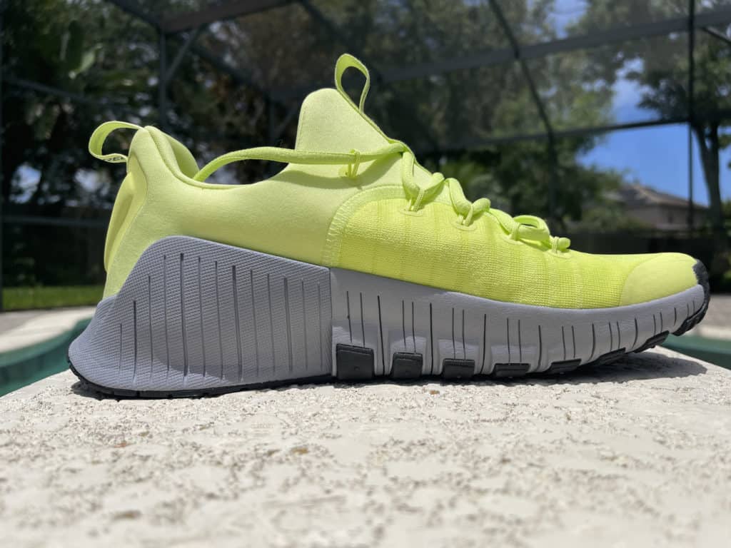 Nike Free Metcon 6 midsole and outsole