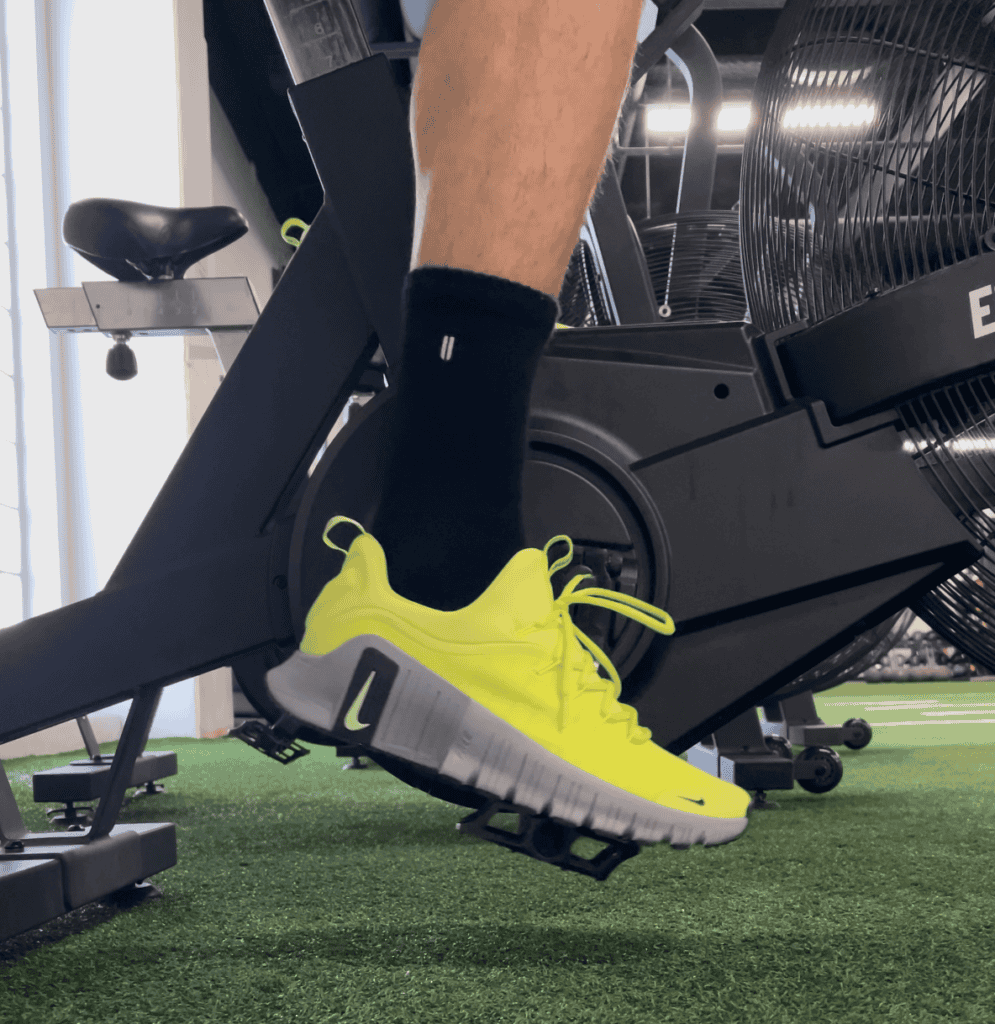 Nike Free Metcon 6 - on the Rogue Echo bike