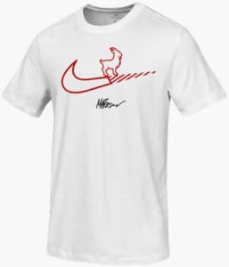 Nike GOAT Dri-Fit Cotton SS T-Shirt white