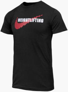 Nike Mens Weightlifting Rawdacious T-Shirt full front