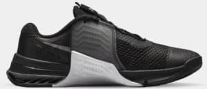 Nike Metcon 7 Men’s Black Mtlc Dark Grey-White-Smoke Grey side view right