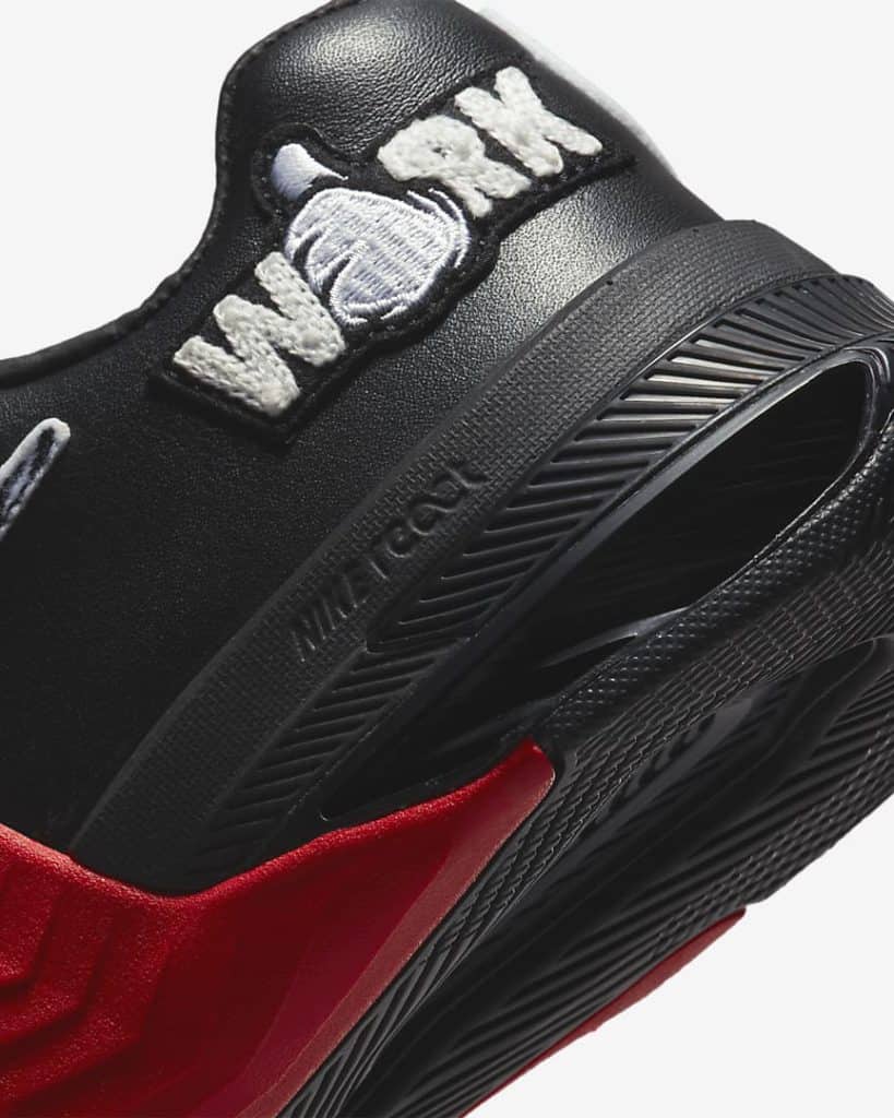 Nike Metcon 8 MF (Matt Fraser Special Edition) side heel