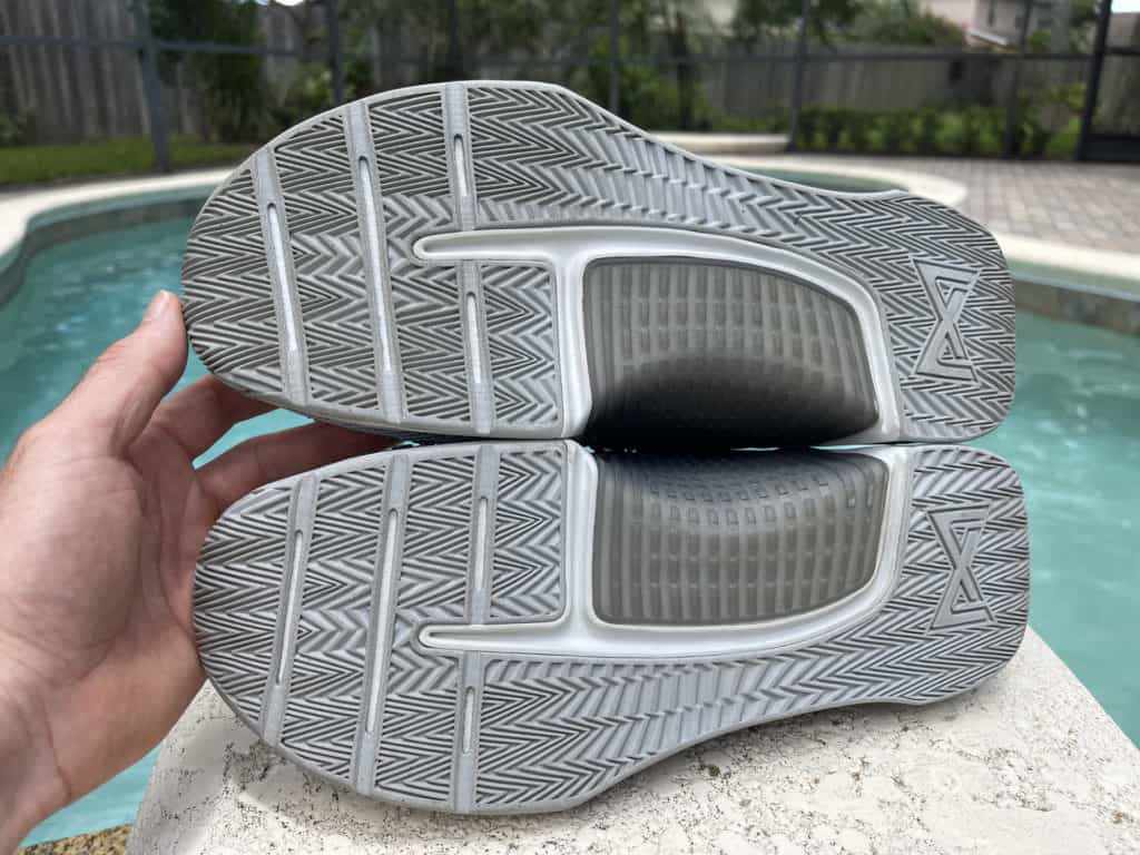 Nike Metcon 9 - underside of the outsole.