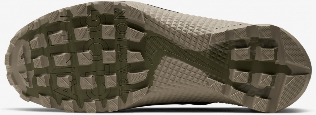 Nike Metcon X SFB - Deep tread on the outsole for all-terrain capability - including mud!