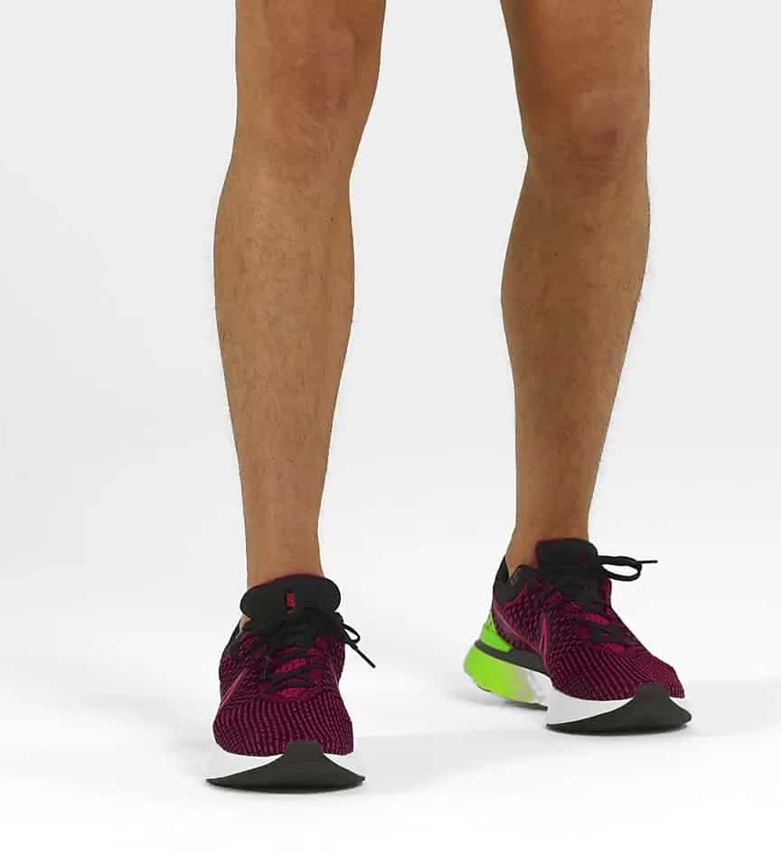 Nike React Infinity Run Flyknit 3 Men’s worn by an athlete