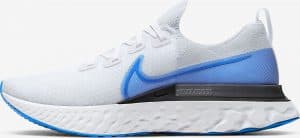 Nike React Infinity Run Flyknit White/White/Pure Platinum/Photo Blue