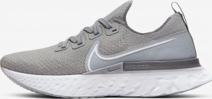 Nike React Infinity Run Flyknit Wolf Grey/Cool Grey/Metallic Silver/White