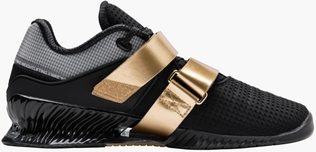 Nike romaleos 3 store black and gold