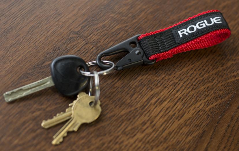 Rogue Nylon Key-chain Red