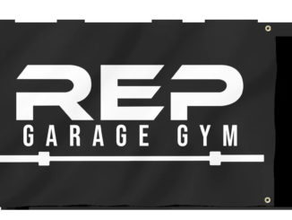 REP Garage Gym Flag black