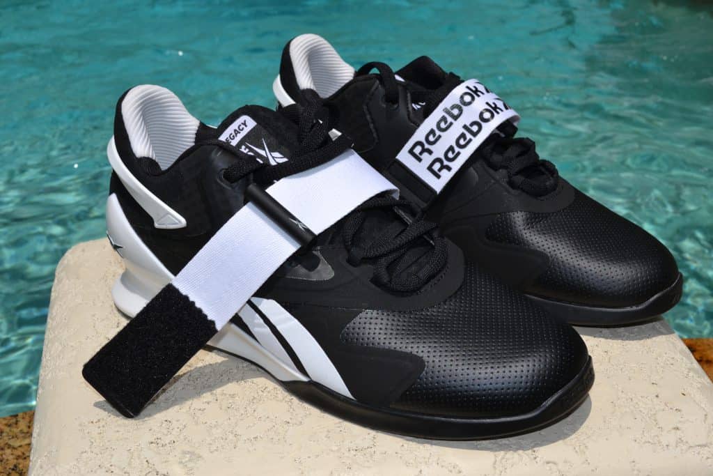 Reebok Legacy Lifter II Weightlifting Shoe from Reebok strap undone