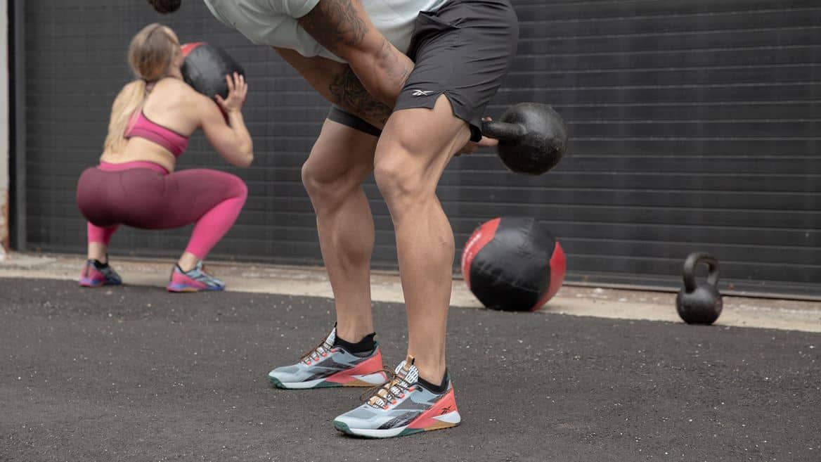 Reebok Nano X1 Adventure kettlebells