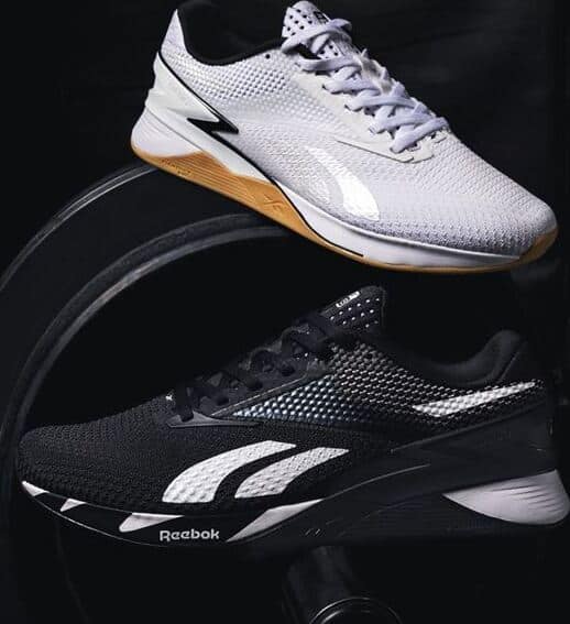 Reebok Nano X3 Training Shoe black and white