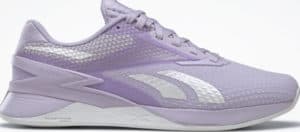 Reebok Nano X3 Womens Shoes purple right side