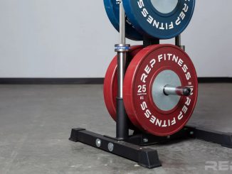 Rep Bar and Bumper Plate Tree close up bottom part