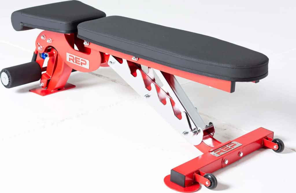 Rep Fitness AB-3000 Adjustable Bench quarter left