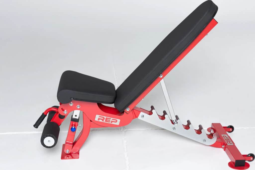 Rep Fitness AB-3000 Adjustable Bench red left