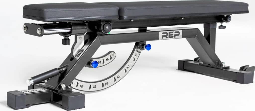 Rep Fitness AB-5000 Zero Gap Adjustable Bench quarter right