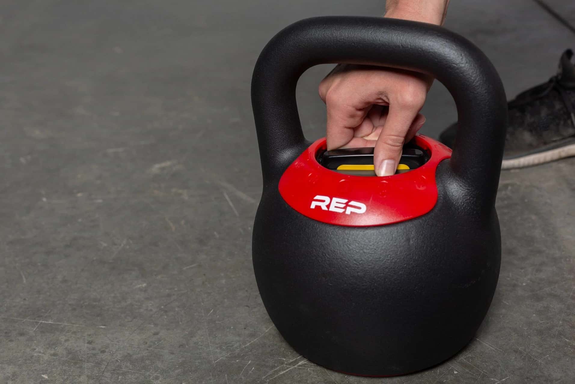 Rep Fitness Adjustable Kettlebell top