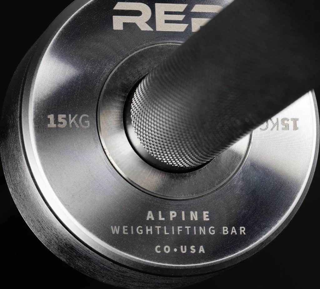 Rep Fitness Alpine Weightlifting Bar - 15 kg collar