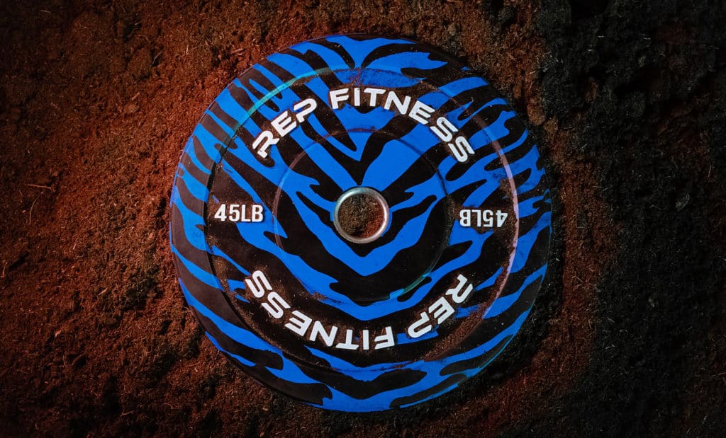 Rep Fitness Animal Print Bumper Plates 45 lb