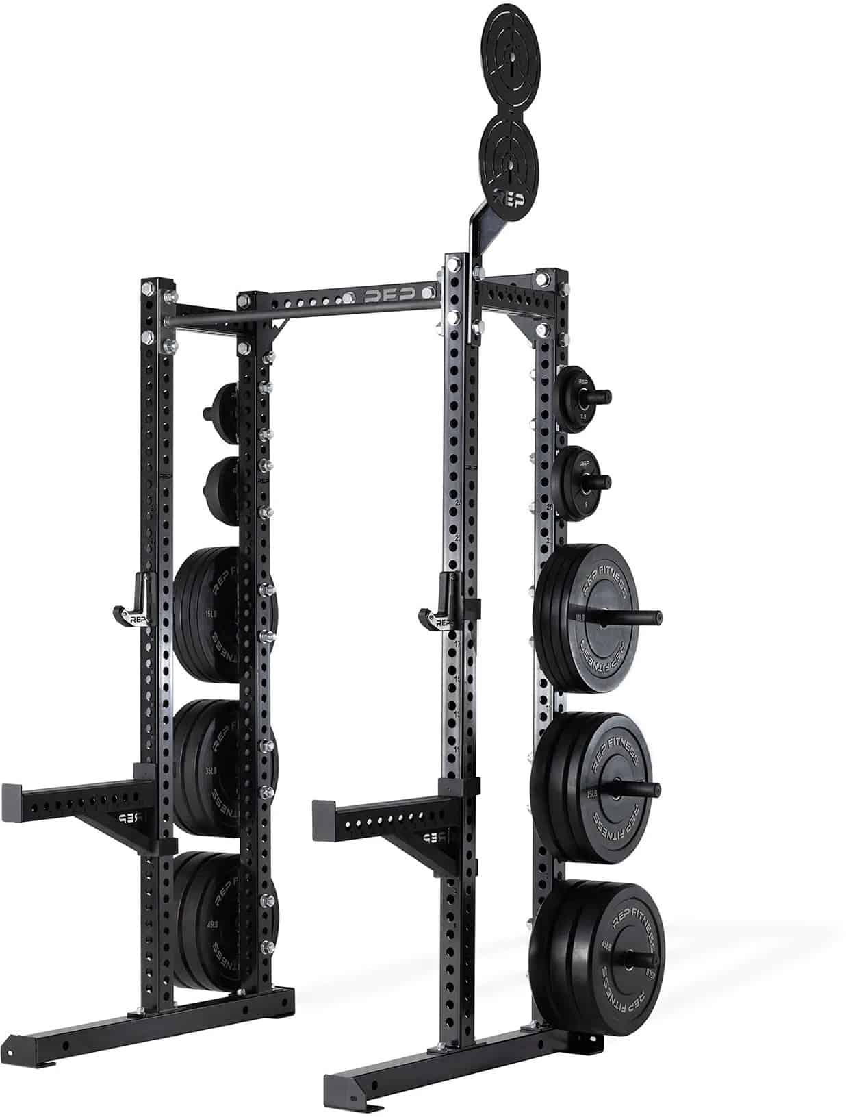 Rep Fitness Apollo Half Rack left quarter