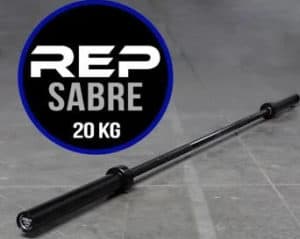 Rep Fitness Black Sabre Barbell 20kg