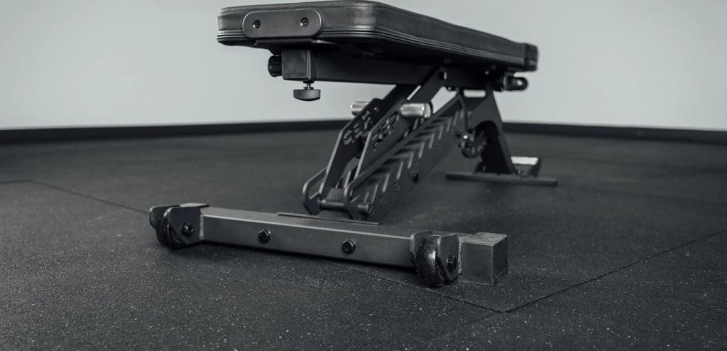Rep Fitness BlackWing Adjustable Bench side details