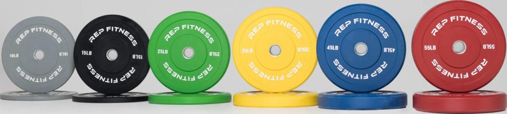 Rep Fitness Color Bumper Plate Pairs main