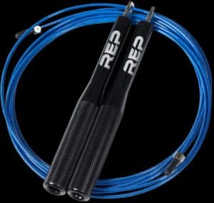 Rep Fitness Competition Speed Rope black handle