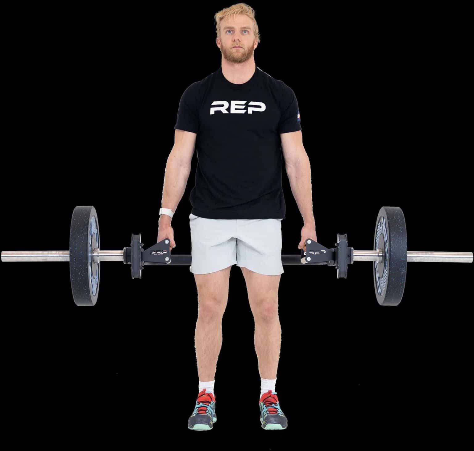 Open Trap Bar Handles from Rep Fit at Midlife