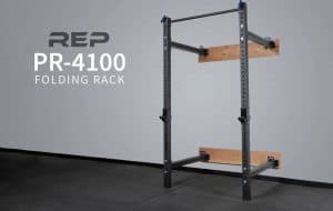 Rep Fitness PR 4100 Folding Squat Rack Product Highlight Fit at Midlife