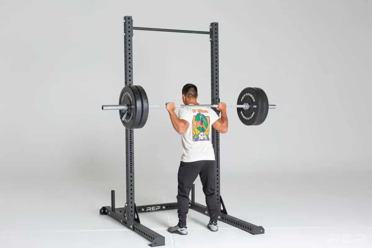 Rep Fitness SR-4000 Squat Rack Product Highlight - Fit at