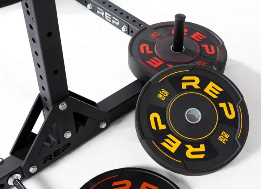 Rep Fitness Sports Plates on the bar-crop