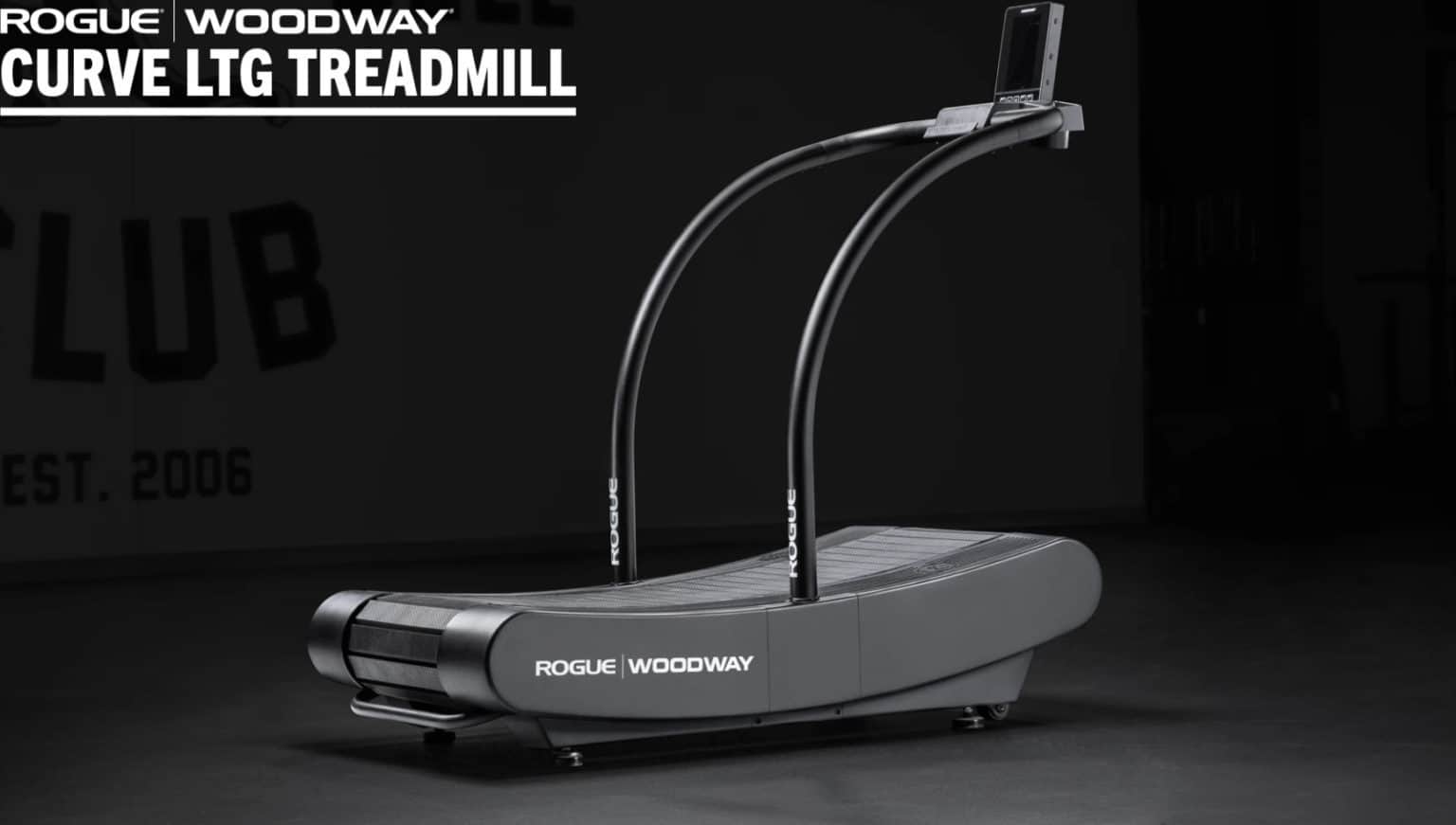 Rogue Woodway Curve LTG Treadmil Fit at Midlife