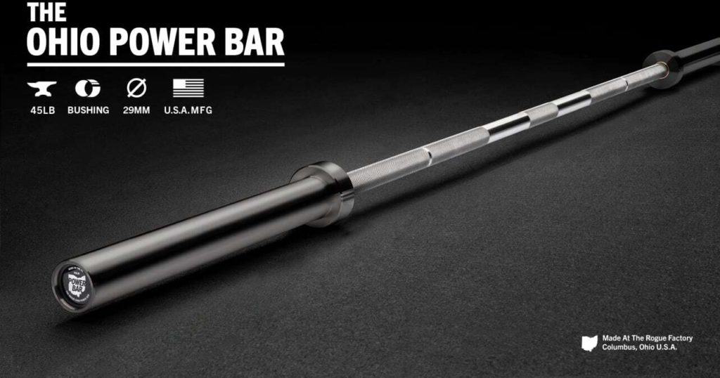 Rogue 45LB Ohio Power Bar - Stainless Black (HOT DEAL) main