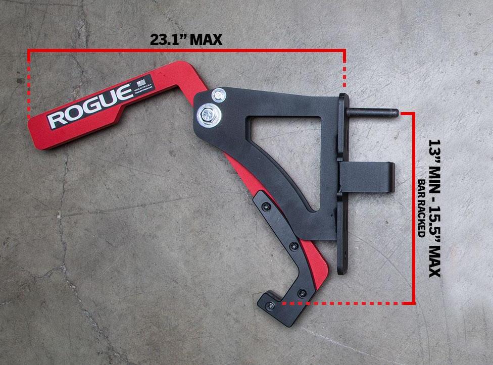 Rogue Adjustable Monolift - Monster Lite dimension-crop