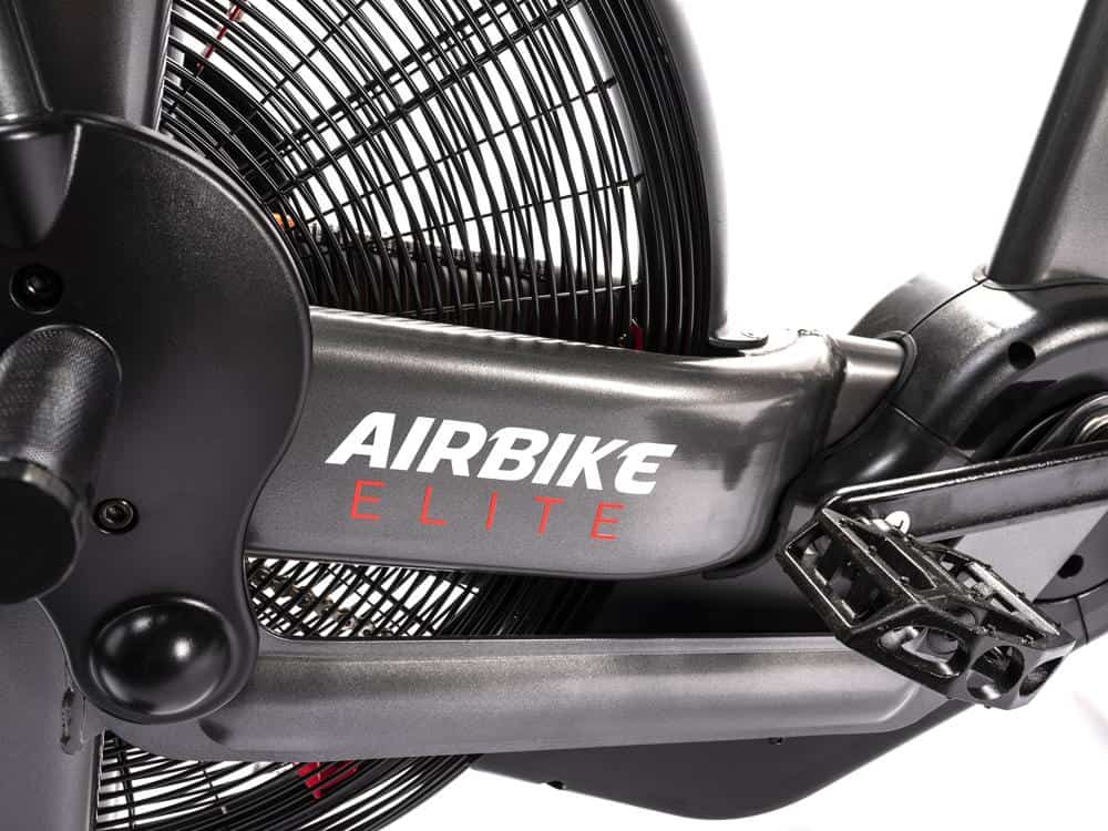 Rogue Assault Airbike Elite pedal and wheel