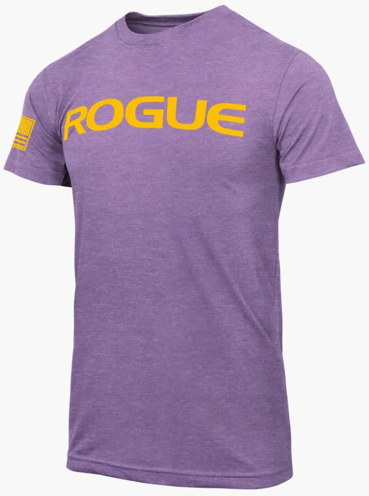 Rogue Basic T-Shirt purple yellow