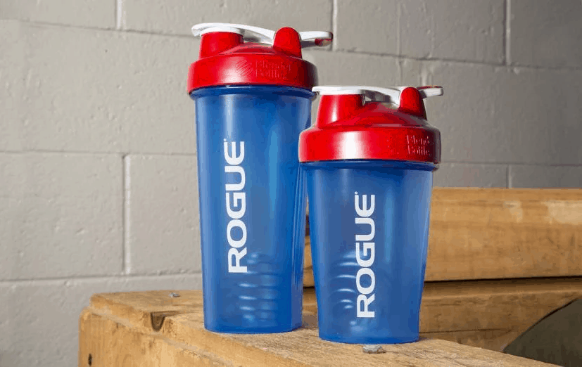 Rogue Blender Bottle Blue and Red