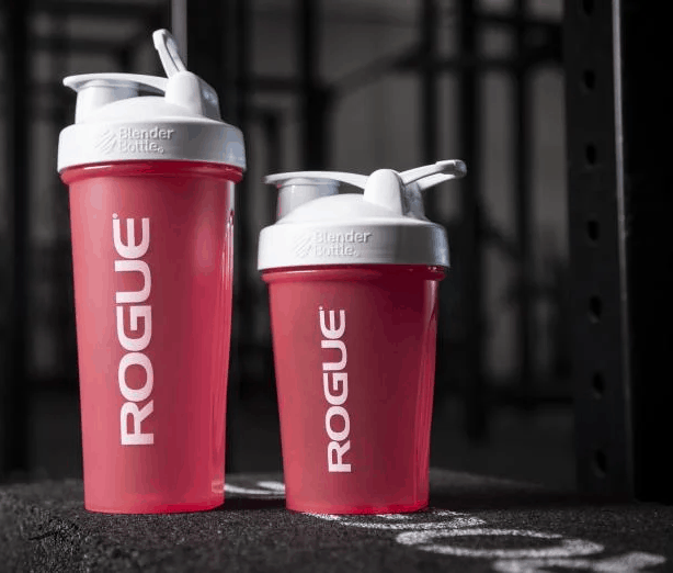 Rogue Blender Bottle Pink and White