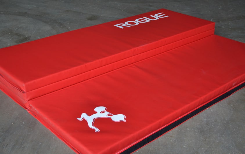 Rogue Crash Mats - 4-Section Folding Gym Mats - Red