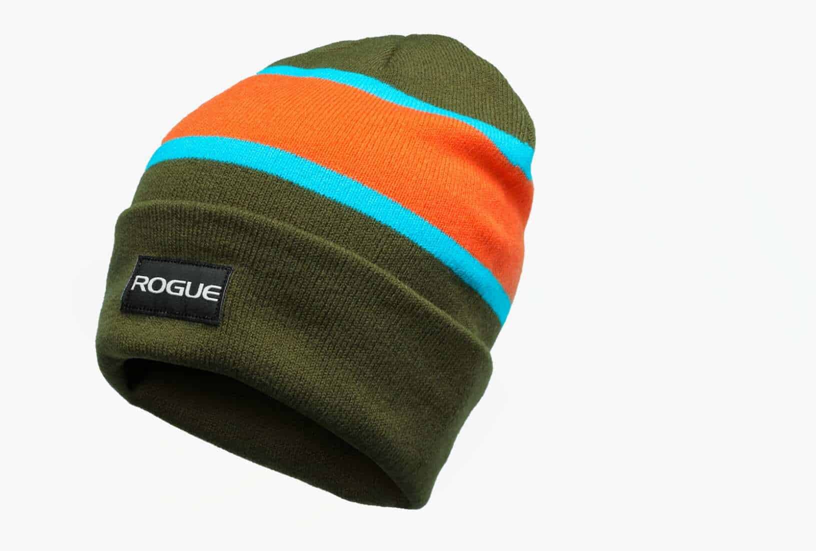 Rogue Cuffed Knit Beanie surplus orange aqua