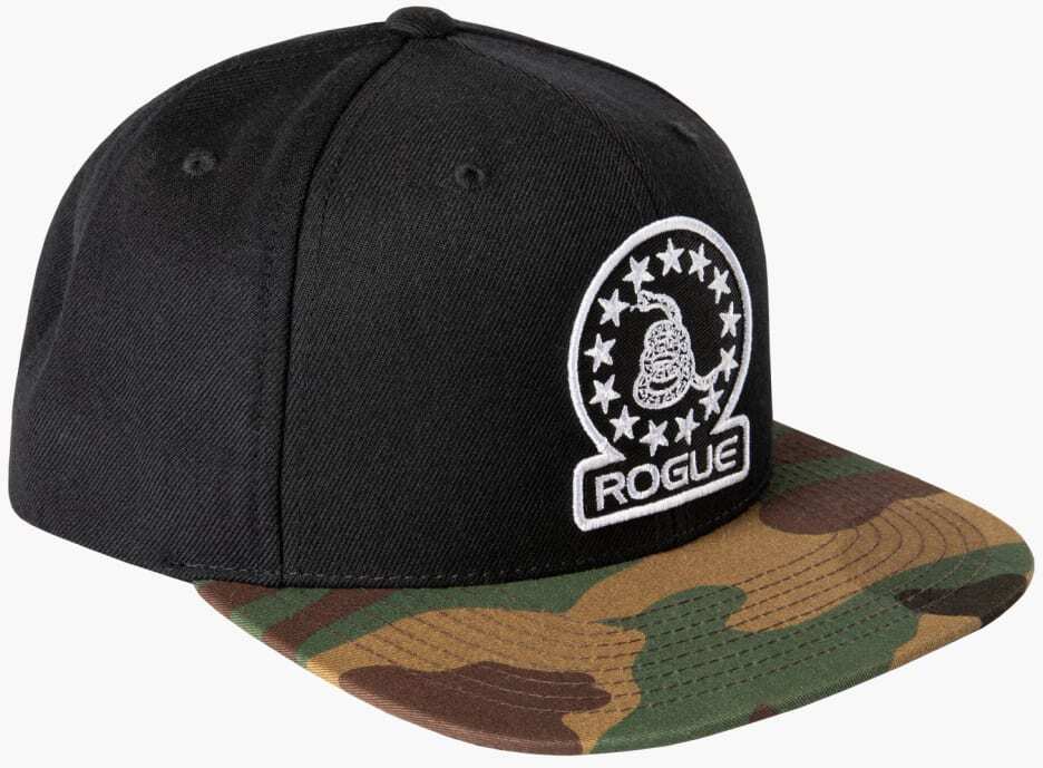 Rogue Snapback Hat - Flat Bill - Camo